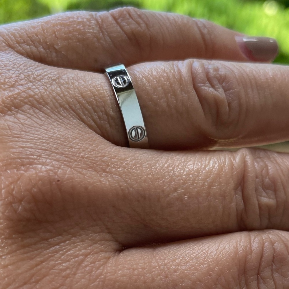 ✨ LUXURY SCREW RING LOVE BAND RING - Picture 9 of 16